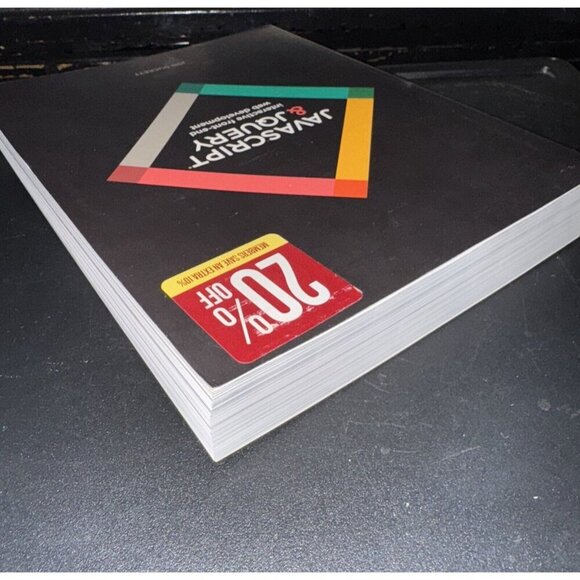 JavaScript and JQuery: Interactive Front-End Web Development Paperback Textbook - Picture 5 of 5